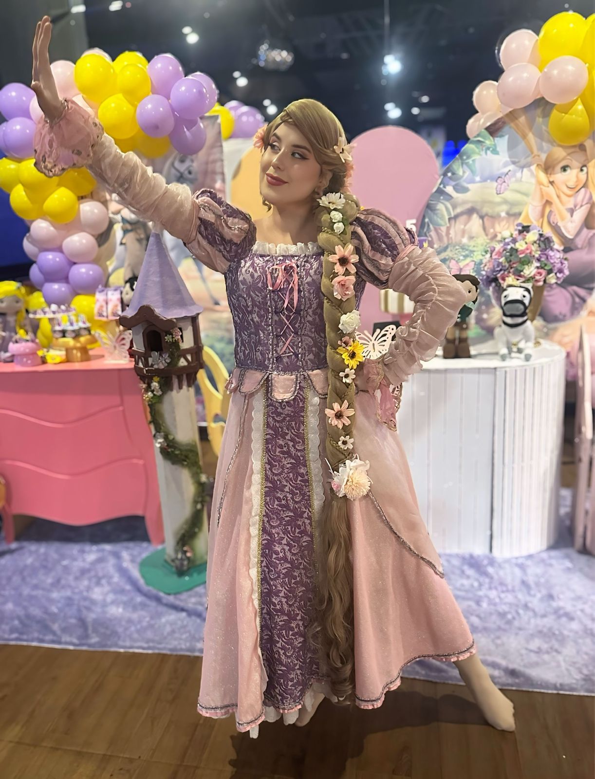 Personagem Rapunzel